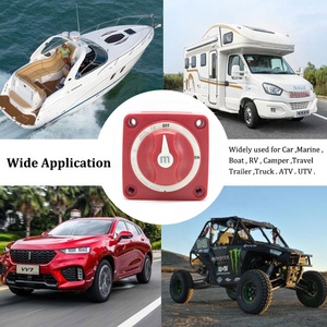 Auto Auto Wohnmobil Marine Boot 12 V - 48 V 300 A Einzelkreislauf Akkuselektor Isolierantrieb Trennung Rotationsschalter Schnitt - Product Image 6