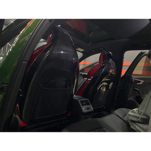 OEM ODM ha aggiornato il Kit di copertura posteriore del sedile in fibra di carbonio A4 A5 S4 S5 Set di sostituzione del sedile del sedile posteriore - Product Image 6