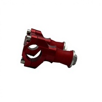 Collier de fixation de potence de direction en alliage d'aluminium rouge CNC de haute qualité pour moto FC250 SX125 – Support supérieur de rétrofit/amélioration