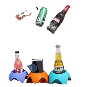 Porte-gobelet de plage Turtleback Sand Coaster - Accessoire de vacances à la plage en couleurs assorties pour le plaisir estival - Product Image 3