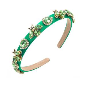 Diadema de lujo Retro barroco temperamento femenino de gama alta banquete fiesta de baile accesorios para el cabello - Product Image 4