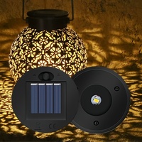 Lampes solaires LED à panneau solaire, ampoules blanc chaud, remplacement, lampe suspendue extérieure, IP44 étanche, rechargeable, lampes de jardin