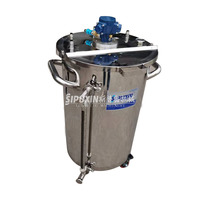 Réservoir de mélange et de stockage pneumatique Sipuxin 100L pour liquides cosmétiques, shampoings, lotions et huiles