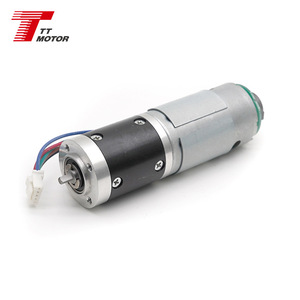 12V 300rpm miniature planetary DC geared motor with encoder, <b>28mm</b> metal, currently in stock. - Product Image 5