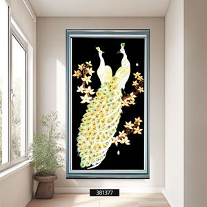 Immaterielles Kulturerbe: Farbig gestreifte Tierschnittkunstmalerei, Marke Jiangxi, Modell ZM K-1 - Product Image 5