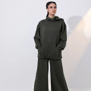 Personalizable Color Sólido Jogging Chándal Tejido Moda de Invierno PARA LA Temporada de Otoño - Product Image 6