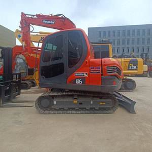รถขุด DOOSAN DX80 8 ตัน เครื่องยนต์ยันม่าร์ ปั๊มไฮดรอลิก Doosan Mottrol มอเตอร์ วาล์ว KYB ใช้งานมาแล้ว 1200-2000 ชั่วโมง สภาพ 90% ราคาแข่งขันได้ - Product Image 1