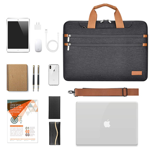 Sac à main personnalisé de luxe, sac à ordinateur portable, sac à main décontracté en toile et nylon, avec sangle amovible et fonction antivol - Product Image 3