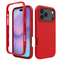 Coque en TPU pour iPhone 17 Pro Max Anti-empreintes digitales Antichoc Business Design avec porte-carte et protecteur de caméra Prix d'usine
