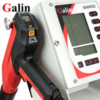 Máquina de Recubrimiento en Polvo Galin 304 de Acero Inoxidable Tribo Dual Mini para Llantas, Cilindros de Gas y Perfiles de Aluminio EASYCO-FD