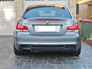 <span class=keywords><strong>E82</strong></span> Phía Sau Bumper Khuếch Tán Màu Đen Sơn Phía Sau Bumper Khuếch Tán Môi Cho BMW <span class=keywords><strong>E82</strong></span> 1M Cơ Sở Coupe 2 Cửa 2011up - Product Image 6