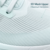 Chaussures de course personnalisées pour femmes, semelle dégradée, maille respirante, chaussures de sport légères, chaussures athlétiques / Fabricant OEM