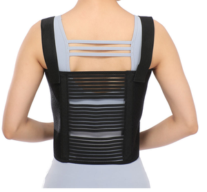 Faja Elástica de Soporte para el Pecho, Cinturón de Soporte para Lesiones del <span class=keywords><strong>Esternón</strong></span>, Banda de Fijación Ajustable, Protección contra Golpes y Fracturas, BDE HEAL - Product Image 2