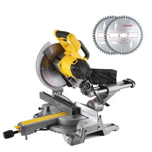 Scie à onglet multifonctionnelle pour la découpe du métal et du bois de grande taille, avec profilés de lames de scie, machine de découpe professionnelle haute puissance pour l'aluminium - Product Image 3