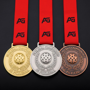 Medallas <span class=keywords><strong>de</strong></span> Pickleball Cuadradas en Relieve 3D, Colores Oro, Plata y <span class=keywords><strong>Bronce</strong></span>, Artesanía Exquisita, Medallas Conmemorativas para Eventos - Product Image 6