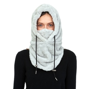 Maschera Invernale Calda in Pile Artico Antifreddo Antivento, Cappello da Ciclismo per Donna Uomo, Sport all'Aperto, Pesca, Sci, Cappuccio Ispessito - Product Image 1