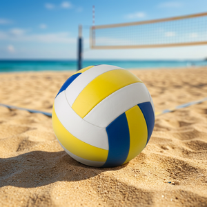 Official Size 5 Volleyball Ball PU Leather Professional Match Indoor Outdoor Training Custom Logo OEM Wholesale Bulk Supplier - Product Image 1