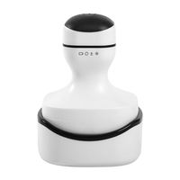 Masseur de cuir chevelu électrique 3D rechargeable, étanche, 7 niveaux, multifonction, thérapie physique, appareil de massage de la tête portable