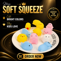 Jouets Squishy Animaux Mignons en TPR, Design Ravioli, Anti-Stress, Petits Cadeaux Créatifs pour Adultes et Enfants - Wu Zun YLTZ