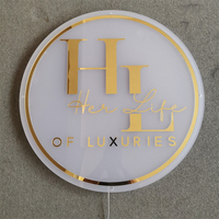Vente chaude Populaire 3D Lettre Signe Personnalisé led Signe de Commercial Nails Spa Sign