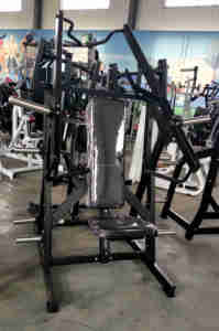 Venta al por mayor ejercicio máquina de entrenamiento de fuerza gimnasio comercial equipo de fitness placa cargada Iso-Lateral <span class=keywords><strong>pecho</strong></span>/espalda - Product Image 4