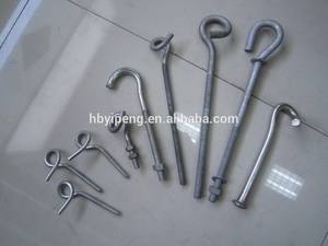 Accessoires pour liens électriques aériens, crochet en <span class=keywords><strong>queue</strong></span> <span class=keywords><strong>de</strong></span> <span class=keywords><strong>cochon</strong></span> en acier galvanisé, boulon en <span class=keywords><strong>queue</strong></span> <span class=keywords><strong>de</strong></span> <span class=keywords><strong>cochon</strong></span>, <span class=keywords><strong>vis</strong></span> en <span class=keywords><strong>queue</strong></span> <span class=keywords><strong>de</strong></span> <span class=keywords><strong>cochon</strong></span>, OEM - Product Image 5