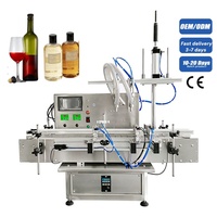 Machines de remplissage automatiques à faible coût à 2 têtes pour sauce chili, pâte, shampoing, savon, bouteilles en plastique, jus d'orange, miel, parfum