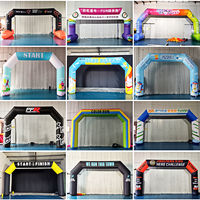 Arche gonflable personnalisée en tissu Oxford pour course caritative, événement sportif, publicité et décoration commerciale