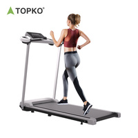 Caminadora Eléctrica Silenciosa TOPKO para Uso Profesional en el Hogar, Máquina para Correr, Equipo de Ejercicio Cardiovascular