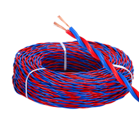 Câble RVS 2 conducteurs, paire torsadée isolée en PVC, durable et flexible, pour projets de construction, prix compétitif
