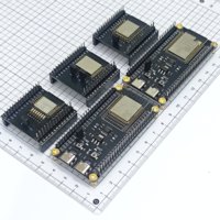 Hongyisheng ESP32-S3/2/C3/2/6 Módulo Adaptador de Bloque, Soporte para Descarga y Programación, Placa de Desarrollo (Montaje en PCB)