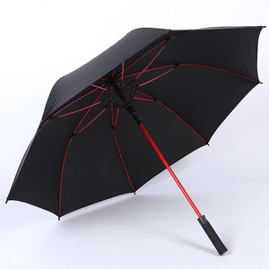 Paraguas de Golf de Lujo <span class=keywords><strong>Ovida</strong></span> con Mango de Metal, Semi-Automático, 130 cm, Estilo Recto, Impresión de Logotipo Personalizado, Producto al por Mayor para Adultos - Product Image 2