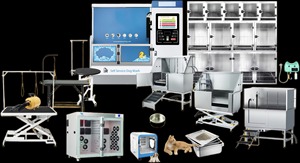 Baignoire de toilettage pour animaux de compagnie en acier inoxydable antirouille de 34 pi, accès facile, fournitures de nettoyage pour chiens mobiles - Product Image 6