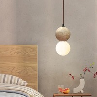 Nordique Verre Moderne LED Pendentif Lumières Salon Chambre Restaurant Cuisine Suspension Lampes Luminaires Suspendus