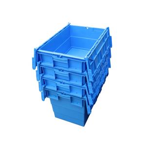 Plastic Tote Storage Plastic 600x400x315mm Stackable Heavy Duty Plastic Tote With Lip For Storage