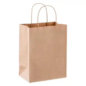 印度以实惠的价格提供出口销售的环保可重复使用的纸质携带购物食品袋