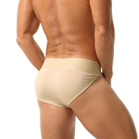 Sous-vêtements sexy pour hommes, personnalisables avec logo, taille basse, sans couture, respirants et élastiques, vente en gros