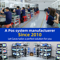 Prix d'Usine Ensemble Complet Système POS Tout-en-Un avec Écran Tactile 15,6 Pouces, Caisse Enregistreuse de Supermarché, Machine POS pour Fabricants en Gros