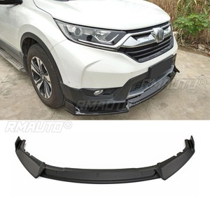 Diffuseur de pare-chocs avant de voiture, spoiler noir brillant, pièce de modification pour Honda CRV 2017-2020, protection de pare-chocs, accessoires de voiture - Product Image 1