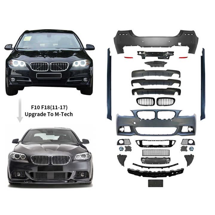 Car Full Set Facelift Rear Diffuser Front Grille Bumper Mt M Tech