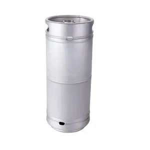 Free sample 20L refillable passivated stainless steel small homebrew empty draft beer barrel