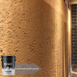 Revêtement architectural acrylique Wufushan - <span class=keywords><strong>Peinture</strong></span> liquide texturée écologique pour <span class=keywords><strong>d</strong></span>écoration intérieure, application par raclage - Product Image 5