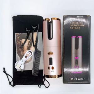 เครื่องม้วนผมอัตโนมัติไร้สายแบบพกพา ชาร์จด้วย USB ขนาดเล็ก - Product Image 6