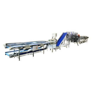 <strong>Vegetable</strong> Cutting Line Multi Function Industrial Slicer Dicer For Various <strong>Vegetables</strong> - Product Image 1