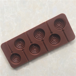 <span class=keywords><strong>Molde</strong></span> De <span class=keywords><strong>Silicona</strong></span> Lollipop Candy Mold Silicone Lolly <span class=keywords><strong>Pops</strong></span> Molds Round Swirl Hard Candy Lollypop Sucker Mold - Product Image 6