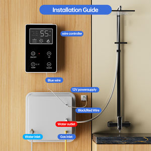 <span class=keywords><strong>Chauffe</strong></span>-<span class=keywords><strong>eau</strong></span> <span class=keywords><strong>instantané</strong></span> sans réservoir en cuivre et acier inoxydable, nouvelle vente chaude, 10 L, température constante stable, 2,2 GPM, camping, camping-car, voiture, <span class=keywords><strong>chauffe</strong></span>-<span class=keywords><strong>eau</strong></span> au <span class=keywords><strong>gaz</strong></span> - Product Image 4