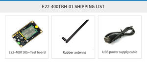 Ebyte E22-400TBH-01 LoRa <b>Module</b> <b>Rf</b> SX1262 SX1268 433MHz <b>Modules</b> Test Development Board Kits <b>Wireless</b> Transmitter Receiver - Product Image 4