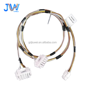 4-10 Pin soket tahan air dilengkapi timah tembaga konduktor PE/PVC isolasi IP67 mesin cuci industri pembuat kopi rakitan kabel - Product Image 4