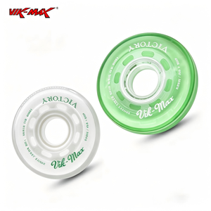 Vente Flash : Roues de hockey en ligne double couche Vik Max SHR pour gardiens de but, Vente en gros, Accessoires sportifs de hockey professionnels - Product Image 1