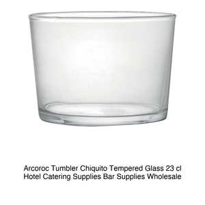 Vaso Chiquito de Vidrio Templado Arcoroc, 23 cl, Altura 5.9 cm, Diámetro 8.1 cm - Product Image 2